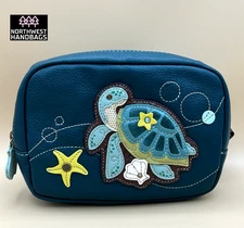 TURTLE A STARFISH MINI PACK CROSSBODY BAG TURQUOISE CHALA
