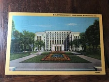 Jefferson County Court House Birmingham Alabama Postcard