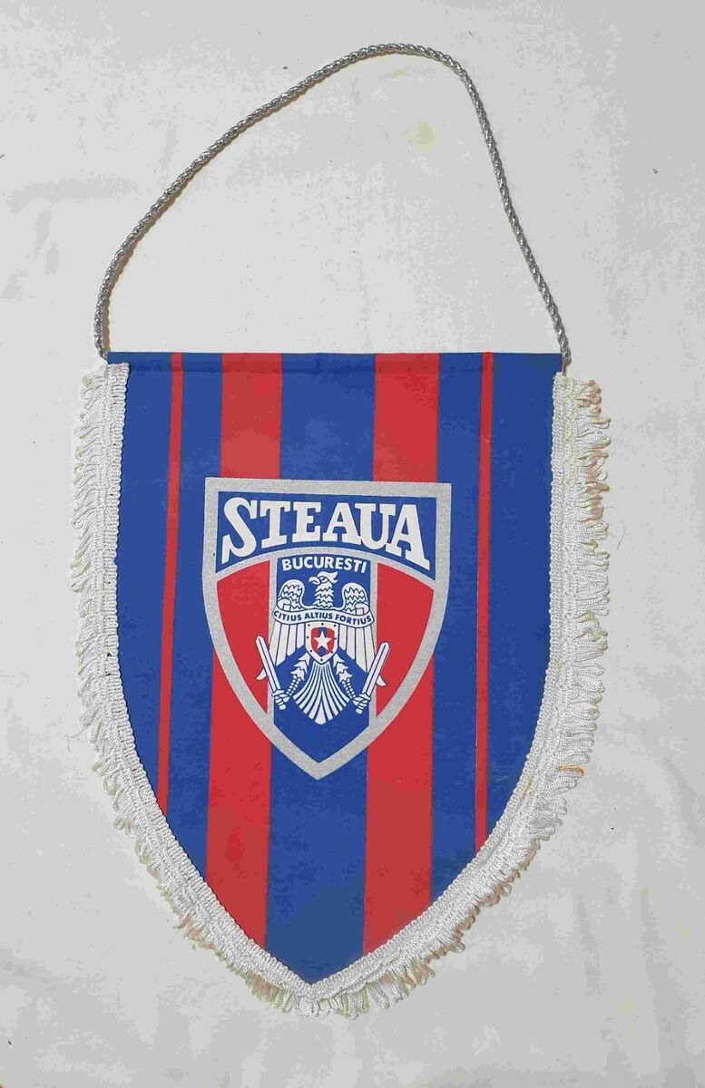 Pennant football club CS FC STEAUA Bucuresti Bucharest Romania soccer