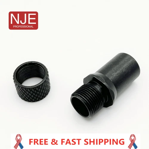 Adapter For S1G 1911-22, 5PK-22, GSG 1911-22 with thread protect0r M9x.75 to 1/2