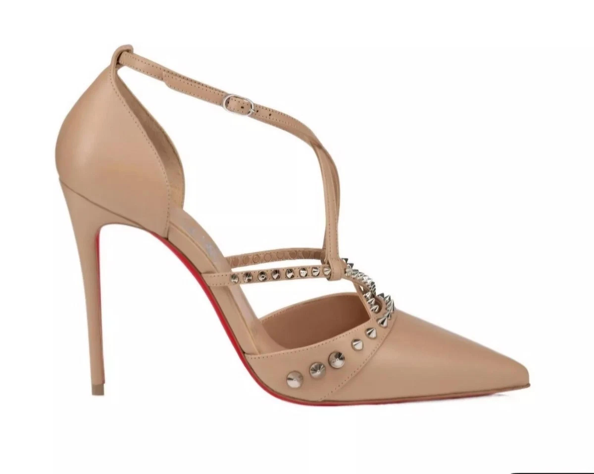 Christian Louboutin ベージュ スパイク ハイヒール Christian Louboutin Women's Beige Spikes for sale | eBay