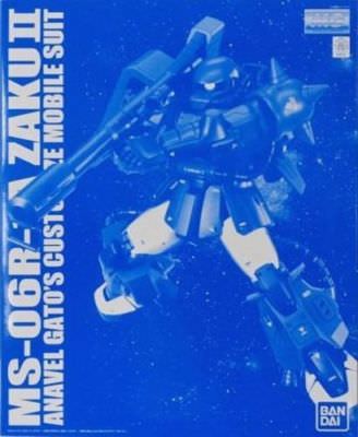 BANDAI MG 1/100 MS-06R-1A ZAKU II ANAVEL GATO'S CUSTOM Ver 2.0 Model Kit Gundam