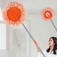 Rotatable Cleaning Mop, Adjustable Detachable Handle Multifunction Cleaning Tool