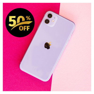 Apple iPhone 11 128/64GB Purple Unlocked Tmobile Att Verizon 4G GOOD