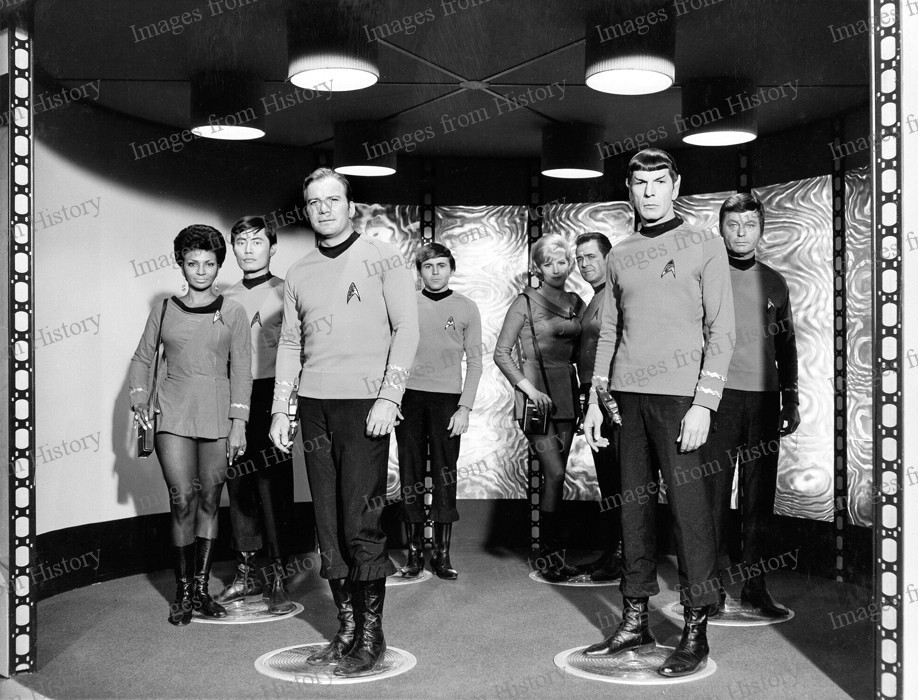 8x10 Print William Shatner Leonard Nimoy DeForest Kelley Star Trek 1967 ...