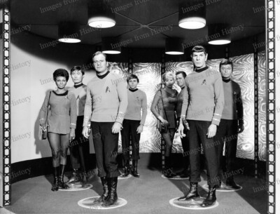 8x10 Print William Shatner Leonard Nimoy DeForest Kelley Star Trek 1967 ...