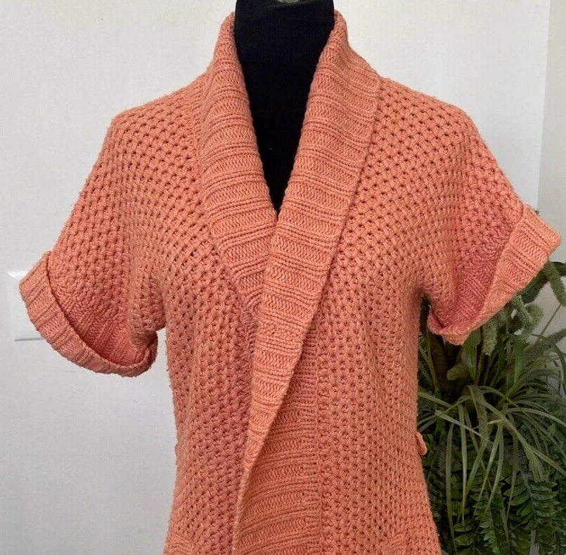 Suéter Cárdigan Chaqueta Lilly Pulitzer Para Mujer Mezcla Lana Melocotón Talla M ¡EXCELENTE ESTADO USADO! $148 Foto 4 de 4