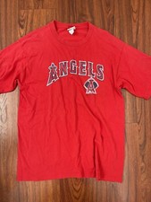 Vintage LEE Sport Anaheim Angels Red T-Shirt XL