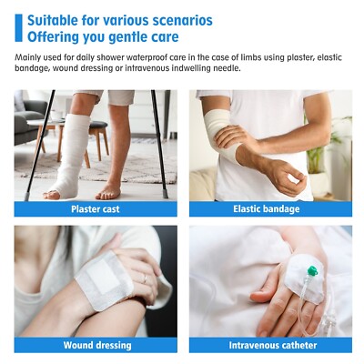 Medots Reusable Waterproof Arm Cast Cover For Adults - Full Arm Protector For Shower - View #2