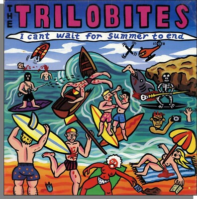 The Trilobites - I Cant Wait For Summer To End (1988) - New Promo LP Record!