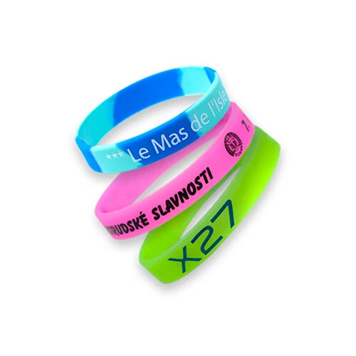 Silicone shop wristbands prices