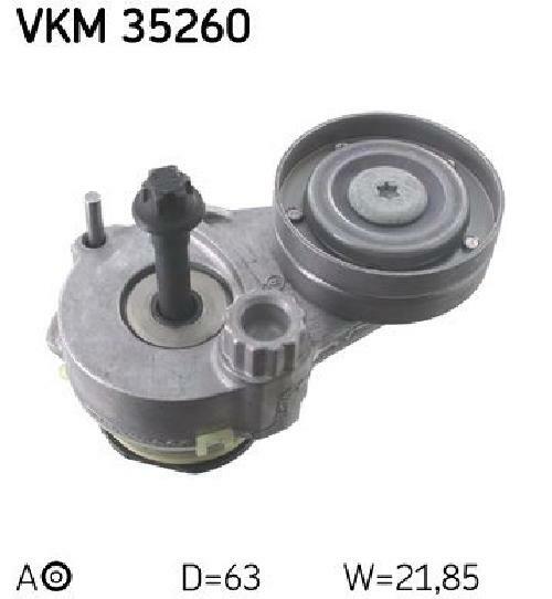Skf Tendicinghia, Cinghia A V Vkm 35260 - Immagine 2
