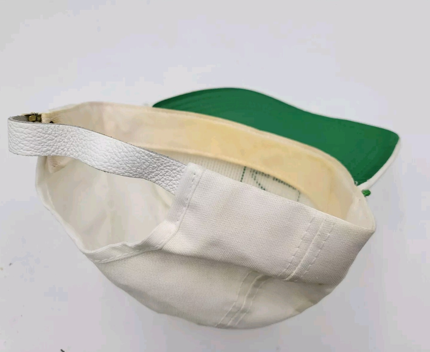 John Deere Patch Cord Weathered Adjustable Leathe… - image 4