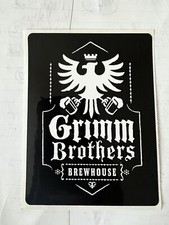 Loveland GRIMM BROTHERS BREWHOUSE BREWING BREWERY BEER STICKER Colorado Brew CO