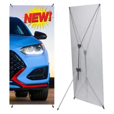 Premium X-Frame Banner Stand 24"x63" with Free Carrying Bag (Frame ONLY)