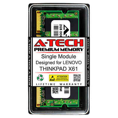 2GB PC2-5300 DDR2 667 MHz Memory RAM for LENOVO THINKPAD THINKPAD X61