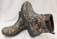 Mens Muck MAXZMEG Apex Realtree Edge Mid Zip Ankle Boots Size 13 Camo New
