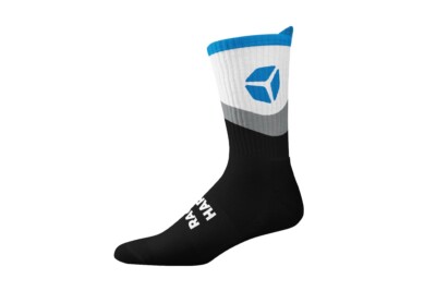 Cube Controls G+ Sim Racing Socks - Blue - Mens Size 8.5-10.5