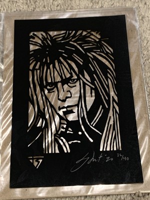 Tyler Stout Kolcut Radiation Burns Jareth Labyrinth Mondo Artist XX/40 Sold Out