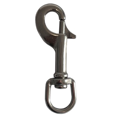 Wirbelkarabiner Boltsnap Edelstahl 86mm lang 3/4'' (ca.19mm) Cave Diving