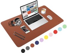    Waterproof Mouse Pad Leather Desk Pad Protector, Non-Slip Desk Mat 10 pcs 