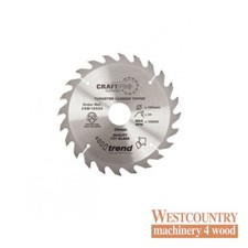 Trend CraftPro Universal Wood Rip Saw Blade - 300mm dia x 2.8 kerf x 30 bore 24T