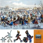 Wooden Jigsaw Puzzle for Adults by FoxSmartBox - 262 Pcs - Central Park, Winter