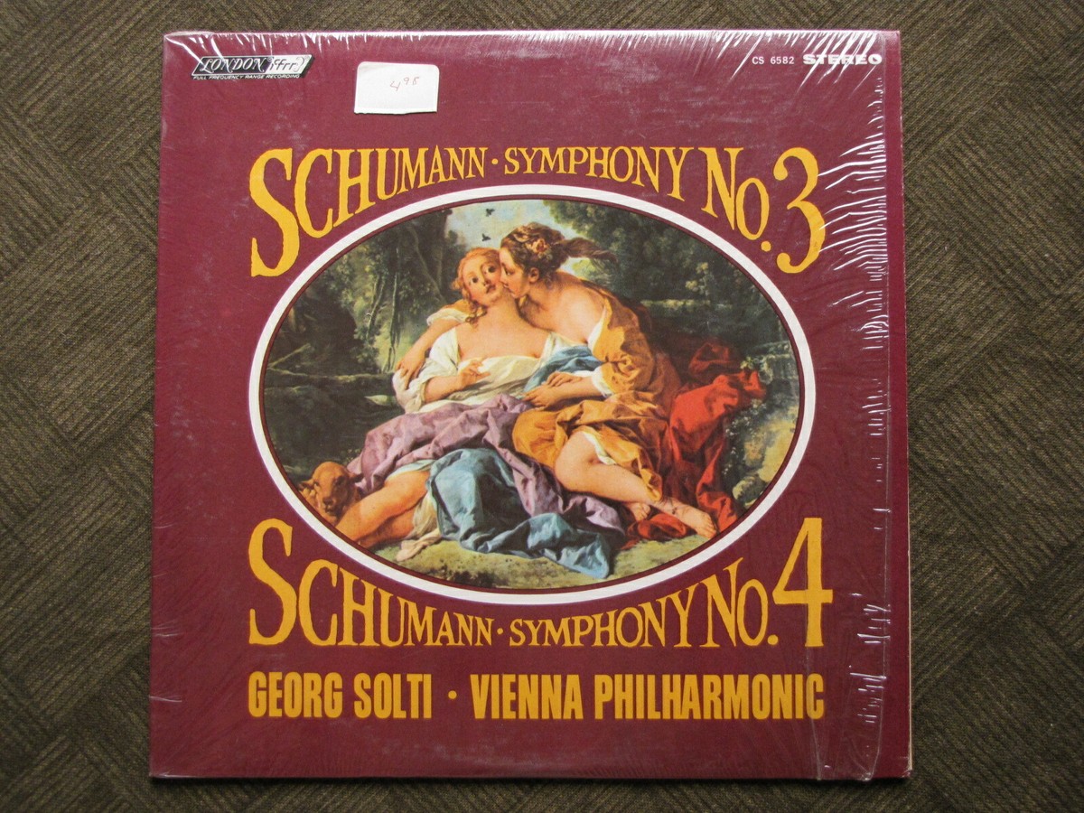 SCHUMANN SYMPHONY NO. 3 & 4 Georg Solti / Vienna
