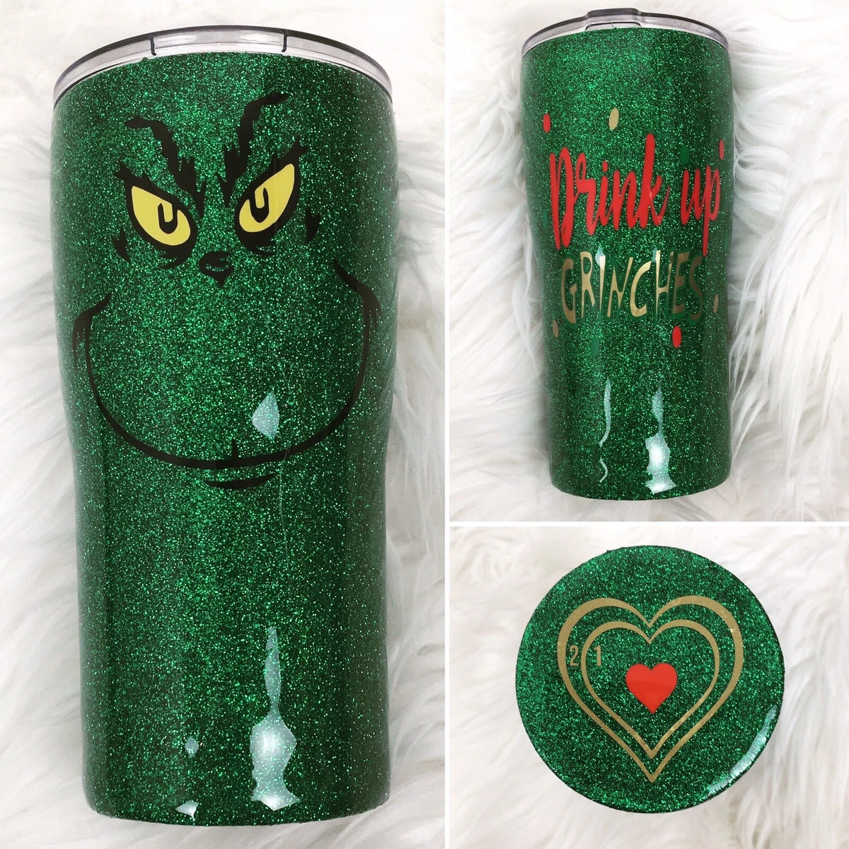 Drink Up Grinches Holiday Disposable Cups *Final Sale*