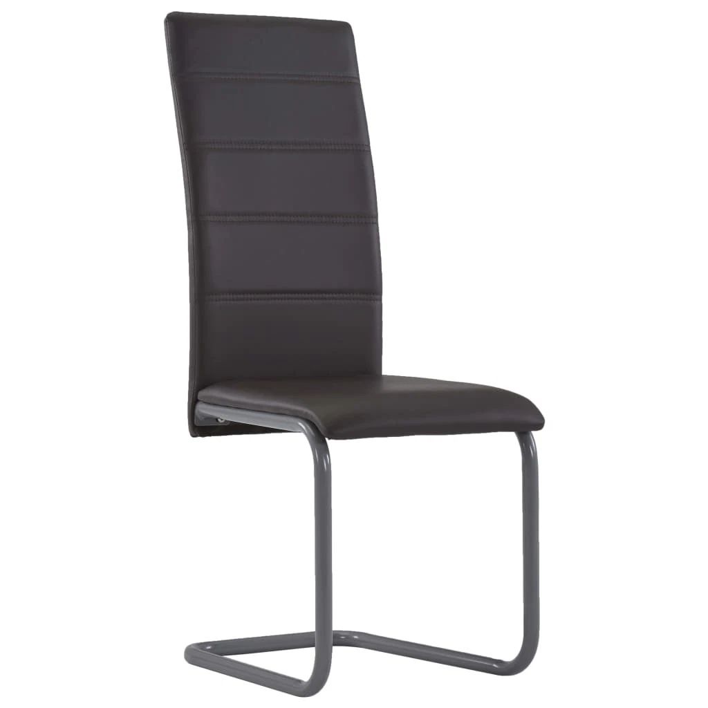 vidaXL Cantilever Dining Side Chair - Thumbnail 2