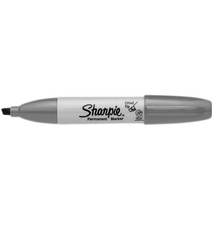 Sharpie Permanent Marker Chisel Tip Slate Gray 1-Count