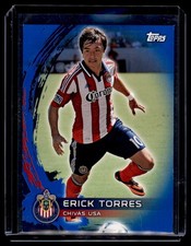 2014 Topps MLS #3 Erick Torres Blue #/50