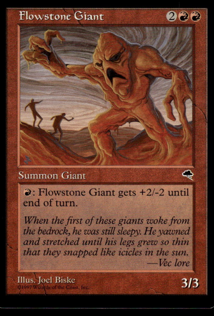 Tempest #174 Flowstone Giant