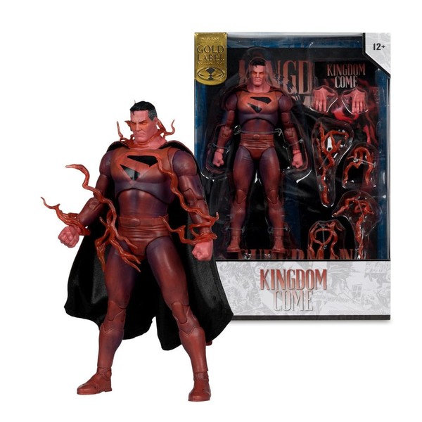 Dc Multiverse Mcfarlane Cover Recreations Actionfigur Superman Kingdom Come 18Cm-image