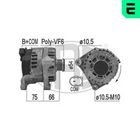 Lichtmaschine Generator Lima ERA 209149 FüR BMW 14V 1Er F20 F21 3Er F30 F80 F31