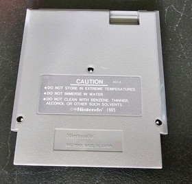 Wayne Gretzky Hockey White Jersey Variant Nintendo Nes Cleaned Tested Authentic