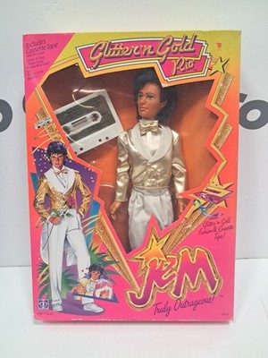 Vintage Rare Glitter n' Gold Rio by Hasbro NIB NRFB 1986 12'' New In Open Box