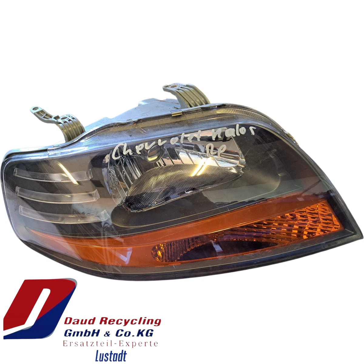 Faro Anteriore Destro H4 Con Servomotore Livellamento Per CHEVROLET MATIZ M200, M250 - BESTPRICE Ricambio Auto
