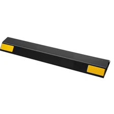 VEVOR Parking Stopper PP Parking Curb 2 PCS 18 Inch Heavy Duty Floor Stopper