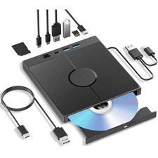 External Blu-ray Drive Support 100G Disc USB3.0 Blueray/DVD Player for PC Laptop