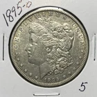 1895-O MORGAN SILVER DOLLAR, XF DETAILS