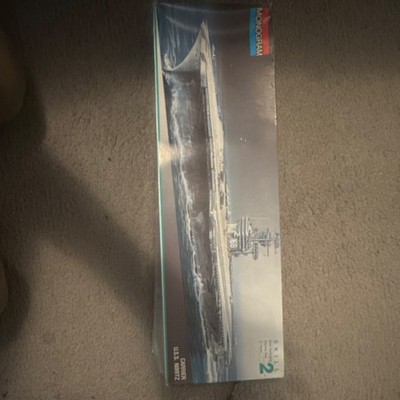 Monogram U.S.S. Nimitz Aircraft Carrier Model Kit 1:800 Scale Plastic 3004