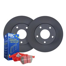 FRONT RDA DISC BRAKE ROTORS & EBC REDSTUFF PADS FOR ALFA ROMEO 159 3.2L 330MM 6/