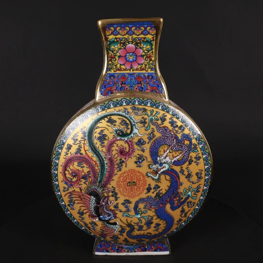 中国古美術品　黄釉暗刻龍文鉢 黄南京 骨董品 陶瓷龙黄色中国风雕像、雕像| eBay