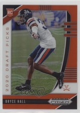 2020 Panini Prizm Draft Picks Rookies Orange Bryce Hall #170 7u1
