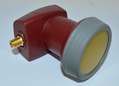 Schwaiger Digitales Single LNB 40mm Sun Protect  F-Anschlüsse vergoldet