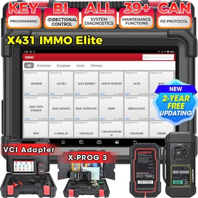 2026 LAUNCH X431 IMMO Elite X-PROG 3 PRO 5 Profi OBD2 Diagnosegerät Key Programm