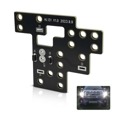 6-High Mod Headlight Harness for 2003 2007 Chevy Silverado GMC Sierra Truc