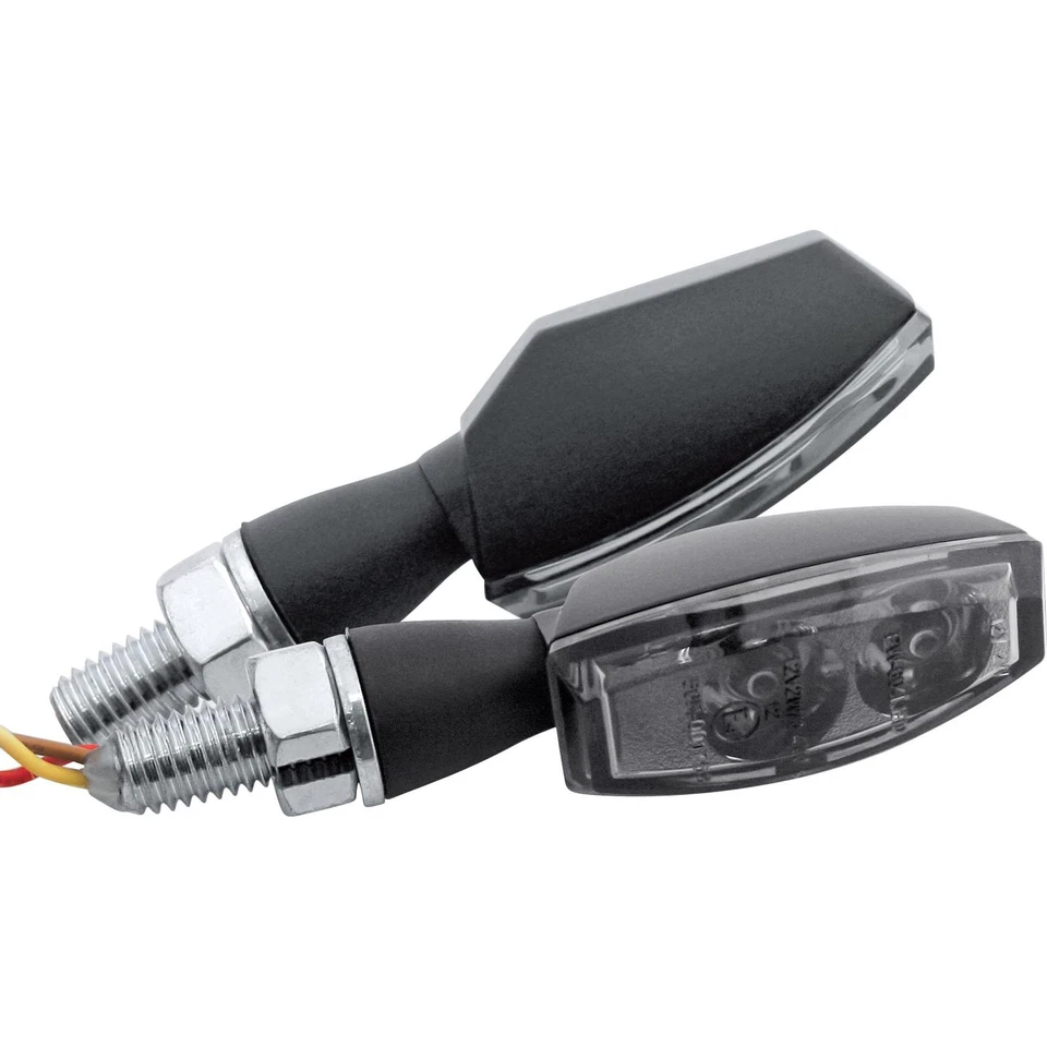 Highsider LED Blinkerpaar Blaze M8 Alu Schwarz, E-Zulassung, 12V 2W, 660 - Bild 4 von 4