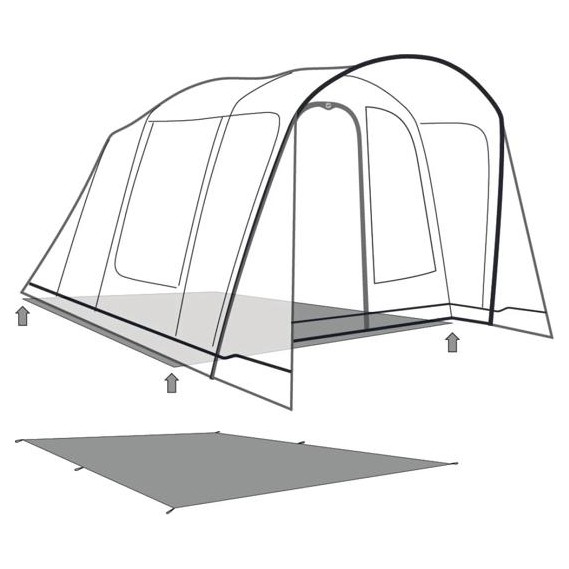 Outwell Footprint For The Durango / Birdland 4  Tent (Groundsheet Protector)